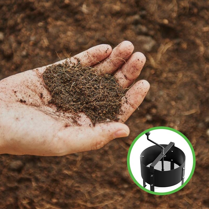 Rotary Soil Sieve-Creating a better garden(Free Shipping)