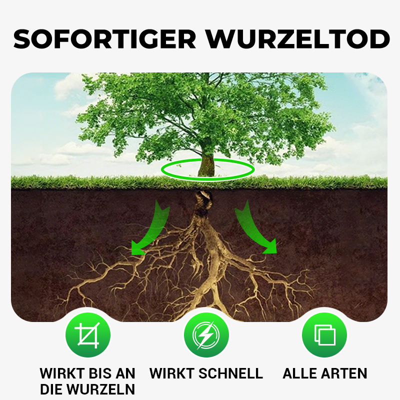 Professionelles Unkrautjäten, Bambus, Bäume, schadstofffrei, um den Hof sauberer zu machen