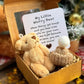🎁Feiere Weihnachten mit 47 % Rabatt⏳Handgemachter Mini-Plüsch-Teddybär in Box🧸